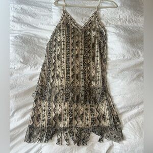 Haute Hippie Beaded Dress Size 4 NWT